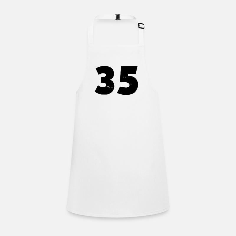 35 number Children's Apron