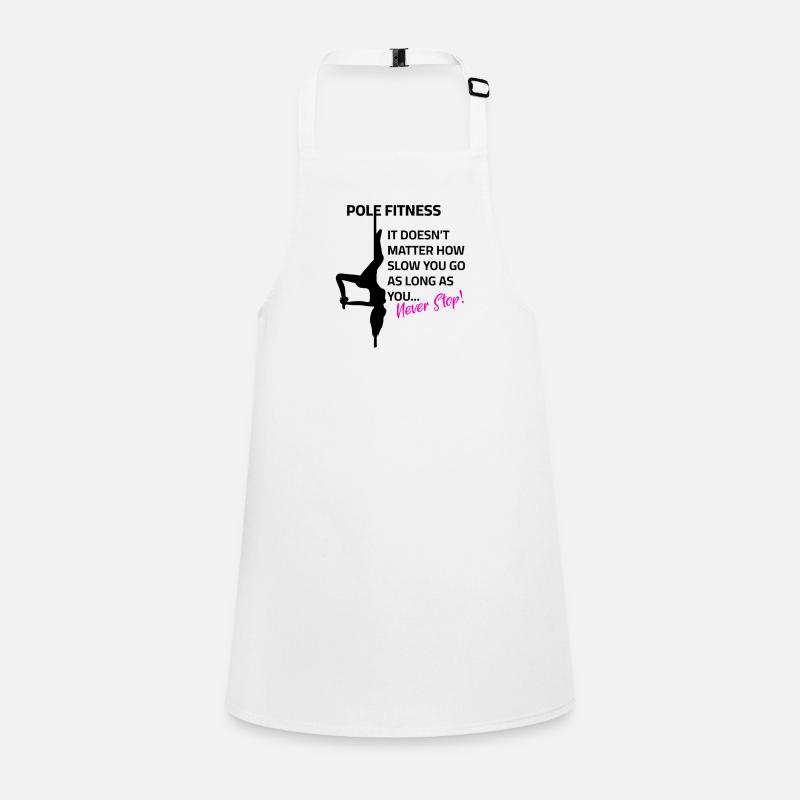 Never Stop Pole Dance Children's Apron