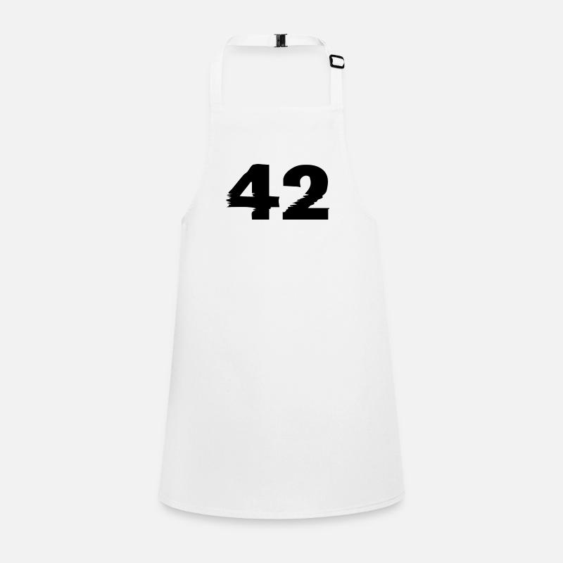 42 Number Children's Apron