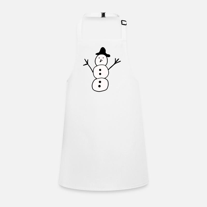 Snowman Children's Apron