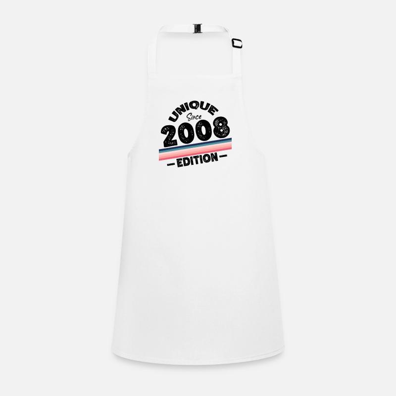 Unique seit 2008 Edition Geburtstag Vintage 2008 Schürze für Kinder