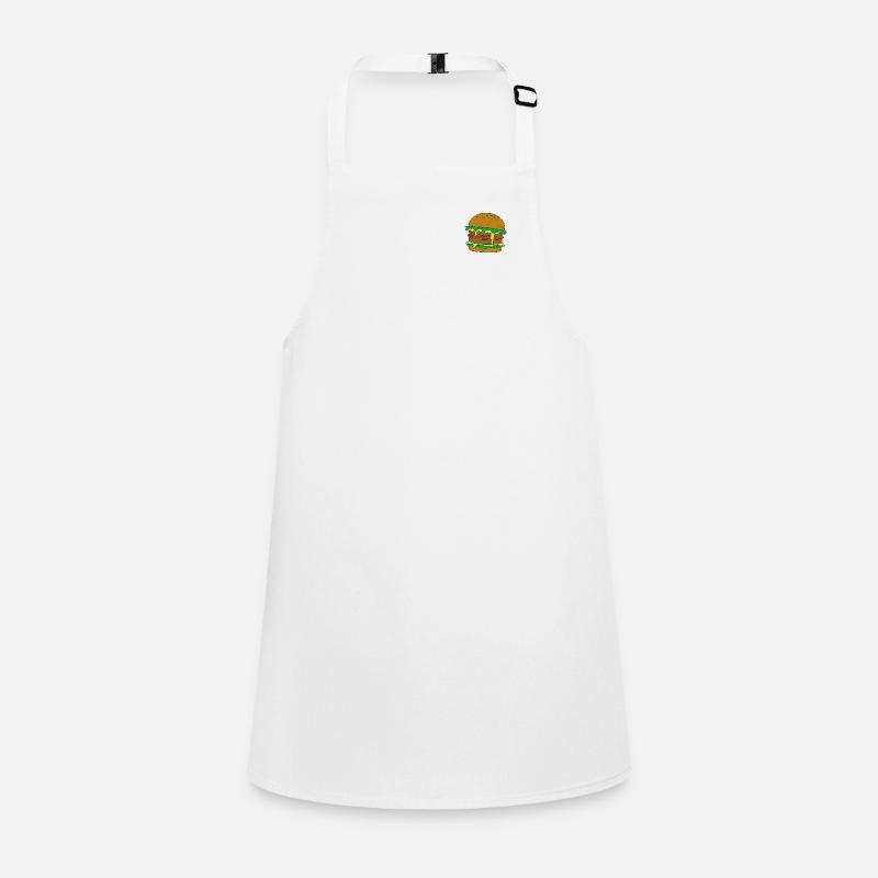 Minimalist Burger Children's Apron