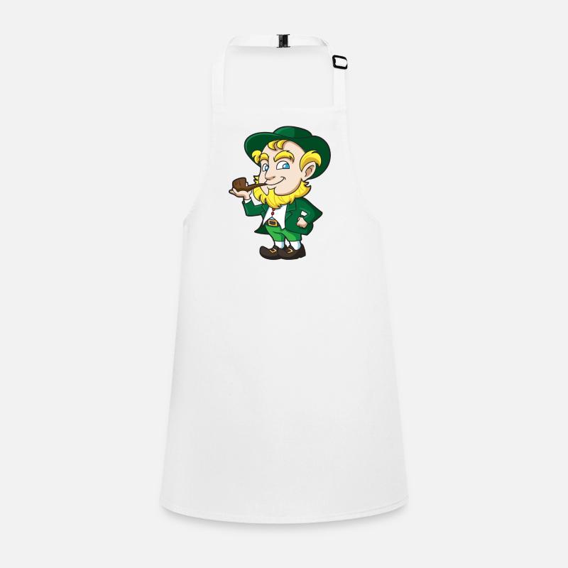 Leprechaun Pipe Charm Children's Apron