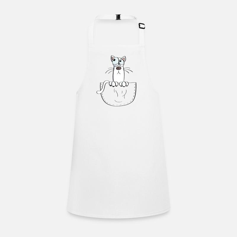 Chat dans le sac - Chats - Comic Tablier Enfant