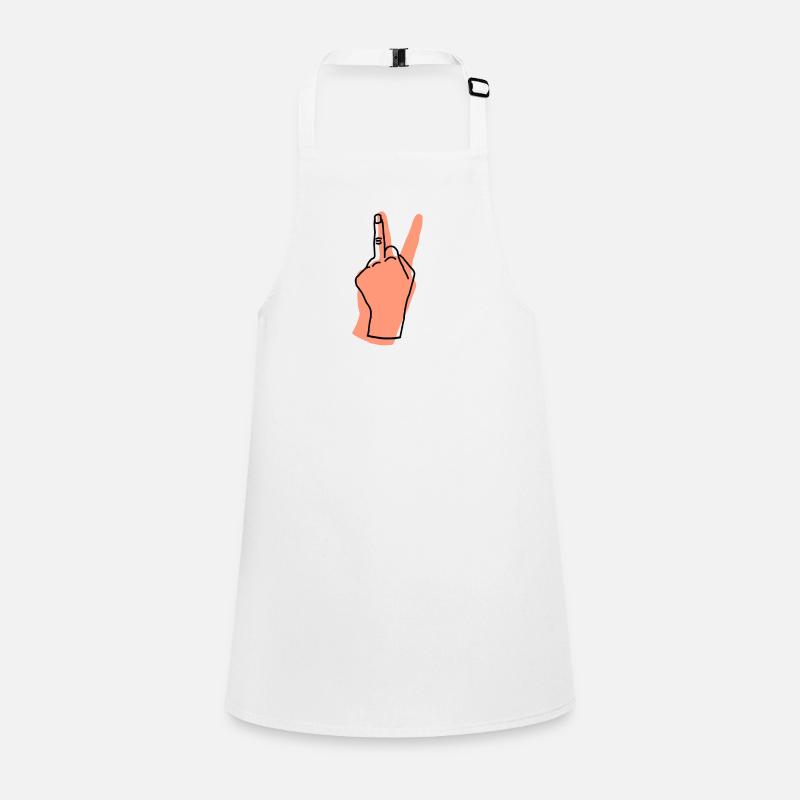 peace peach Children's Apron