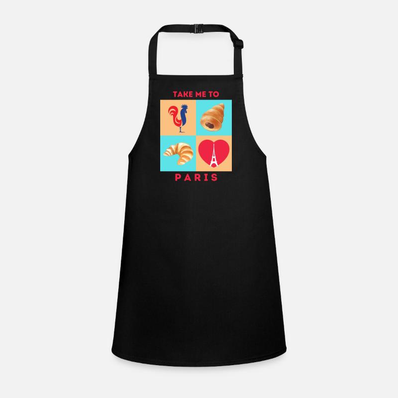 TAKE ME TO PARIS Children's Apron