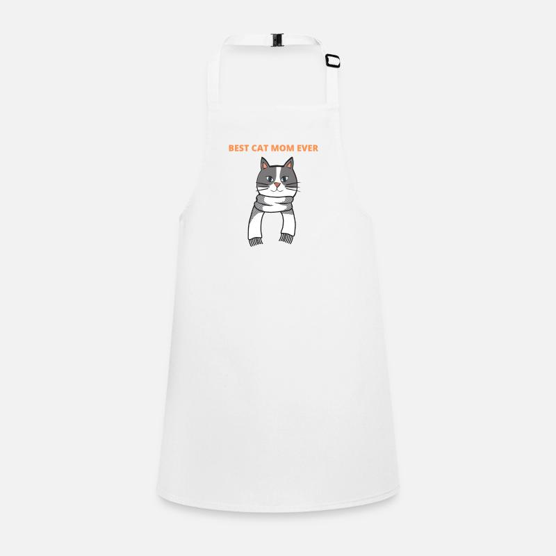 Best Cat Mom Ever Children's Apron