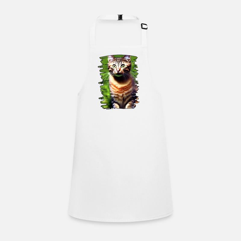Visage de chat 3 Tablier Enfant