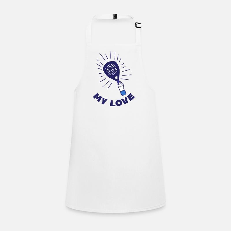 Setback Player Racket Padel Statement Sport Children's Apron