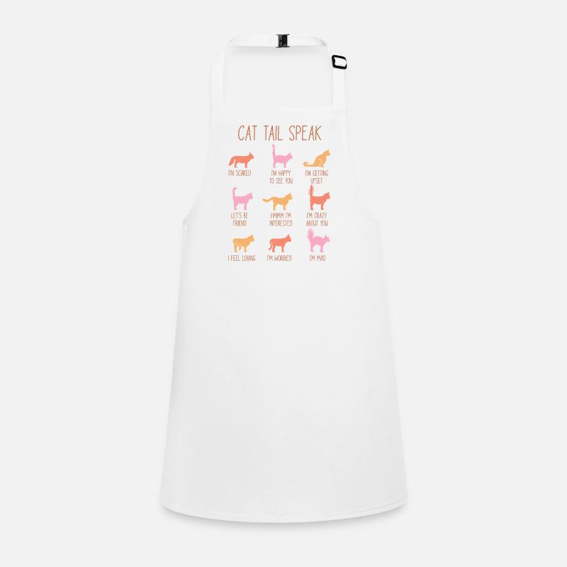 Cat Tail Speak Children's Apron