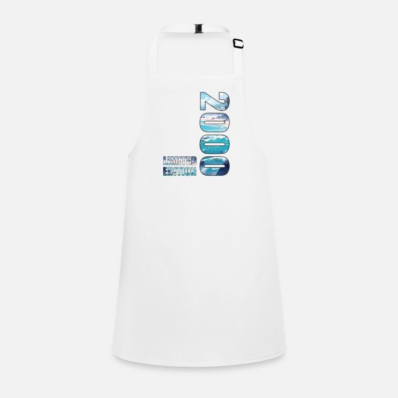 2000 Idée d’anniversaire de t-shirt en édition limitée Tablier Enfant