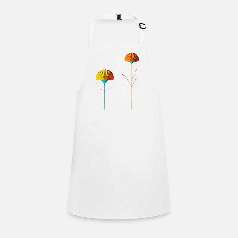 Fans abstraits de Color Blossom Tablier Enfant