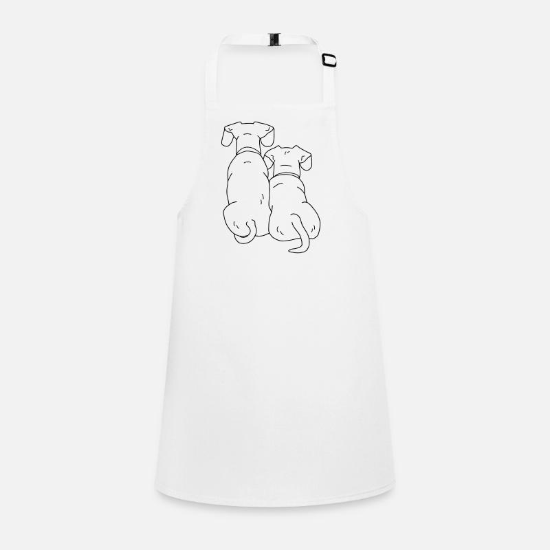 two dogs Children's Apron