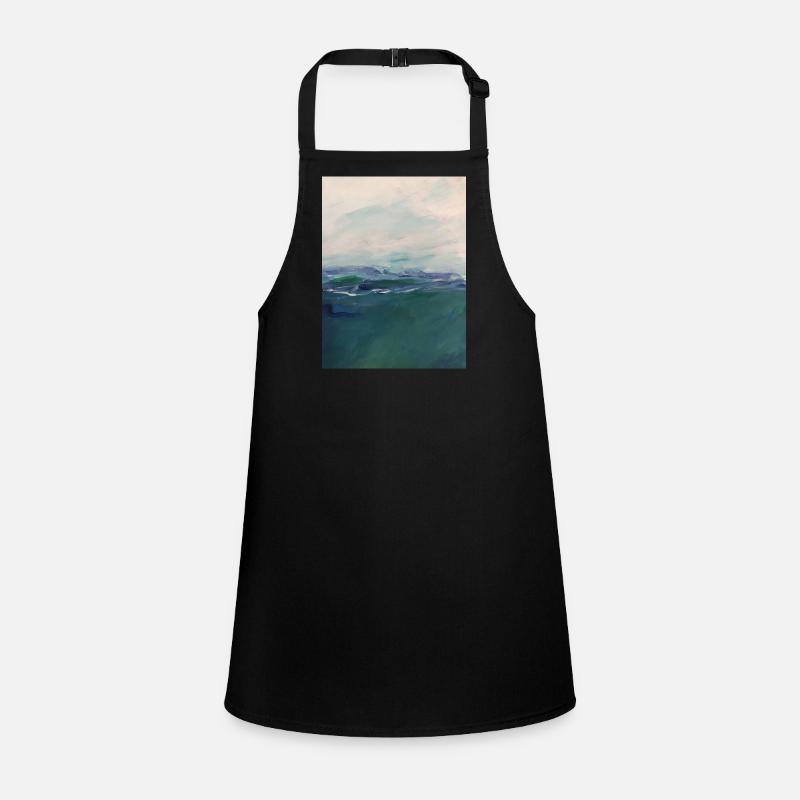Abstraktes Meer Schürze für Kinder