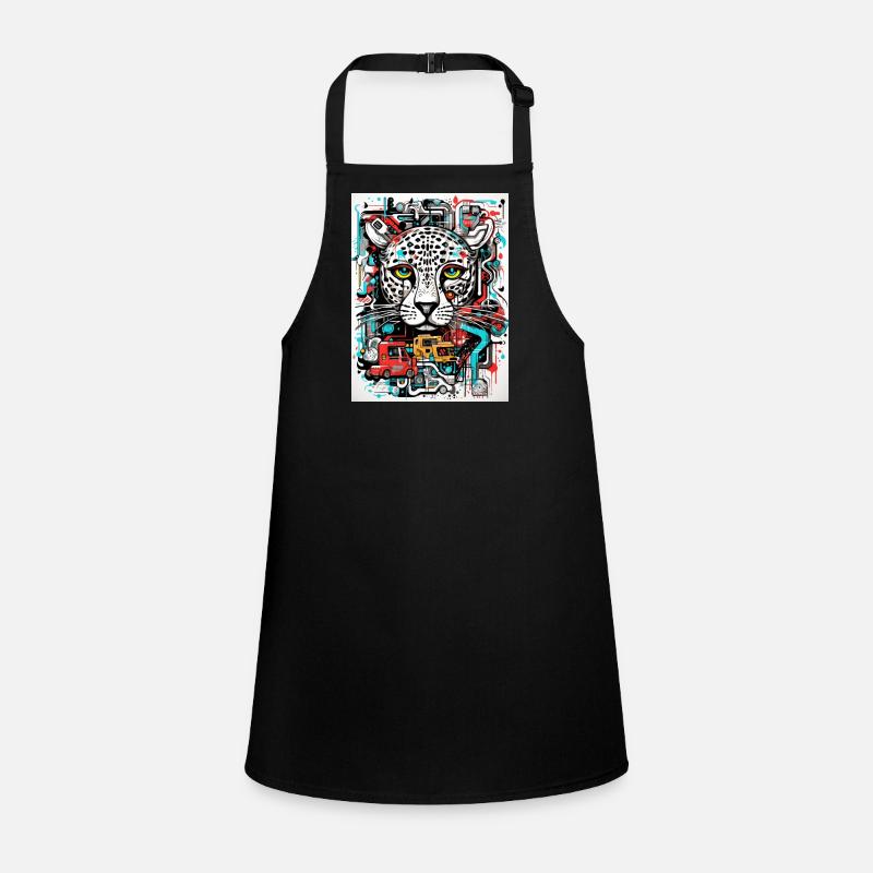 [MB] Gently sad leopardess Children's Apron