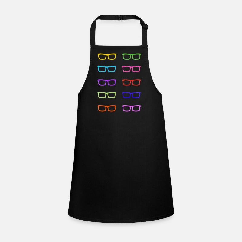 Colourful Glasses Children's Apron