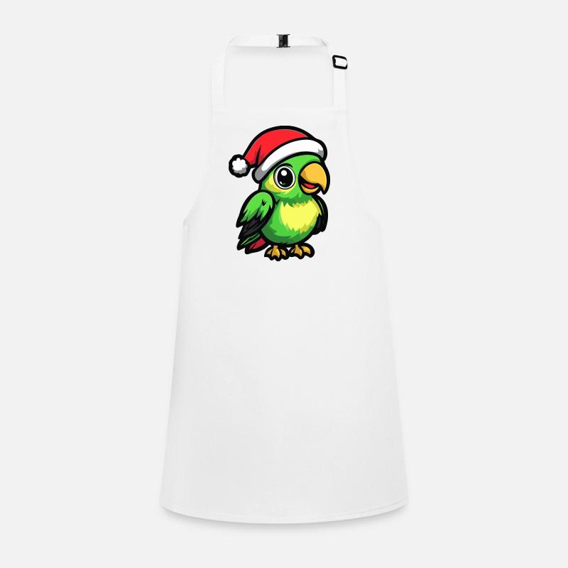 Perroquet Noël mignon Tablier Enfant