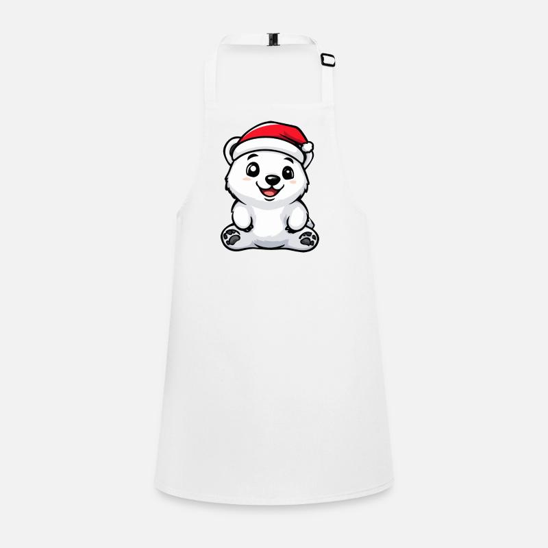 Polar Bear Christmas Cute Children's Apron