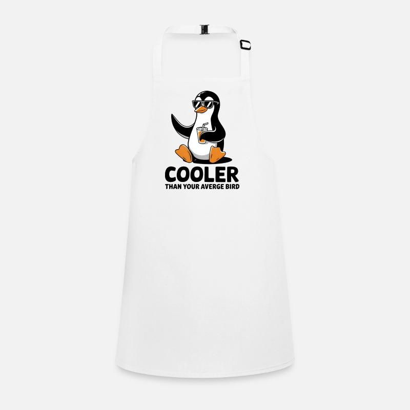 Kühler als ein durchschnittlicher Vogel Schürze für Kinder