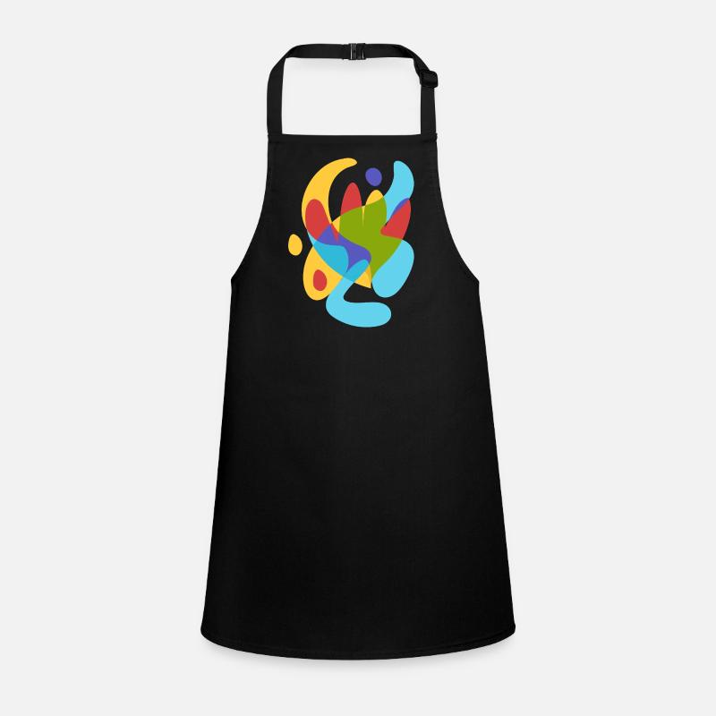 abstract summer tropical flora Children's Apron