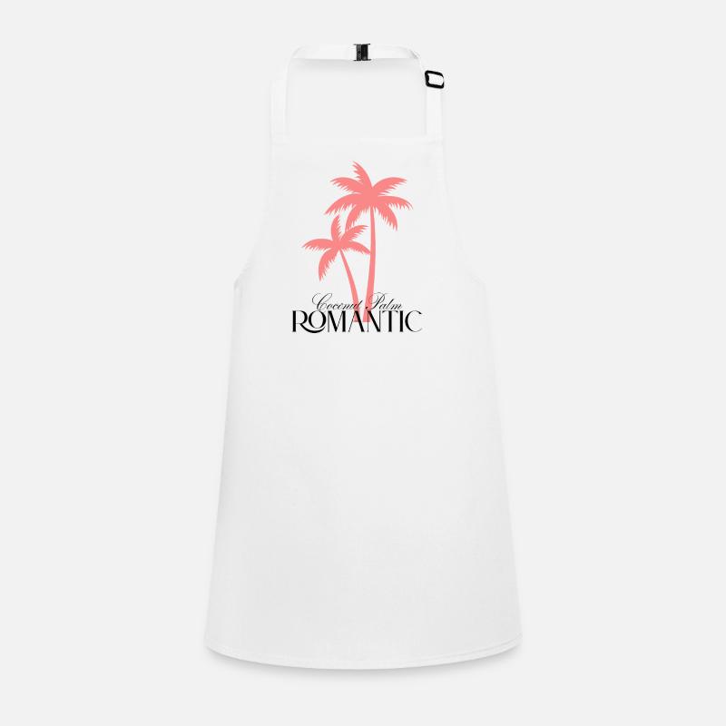 Coconut Palm Romantic – Pink Palm Children's Apron