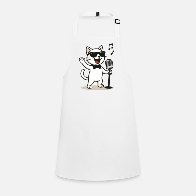 Rock'n'Roll Kitty Children's Apron