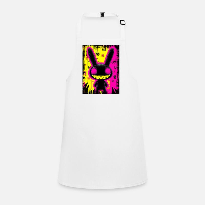 Lapin néon urbain Tablier Enfant