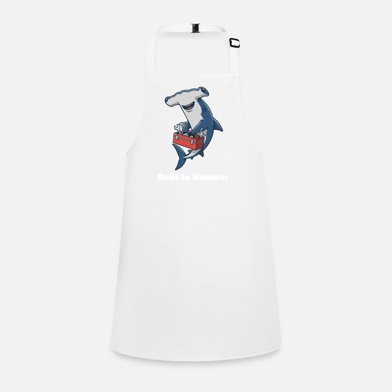 Hammerhead Shark Construction Craftsman Children's Apron