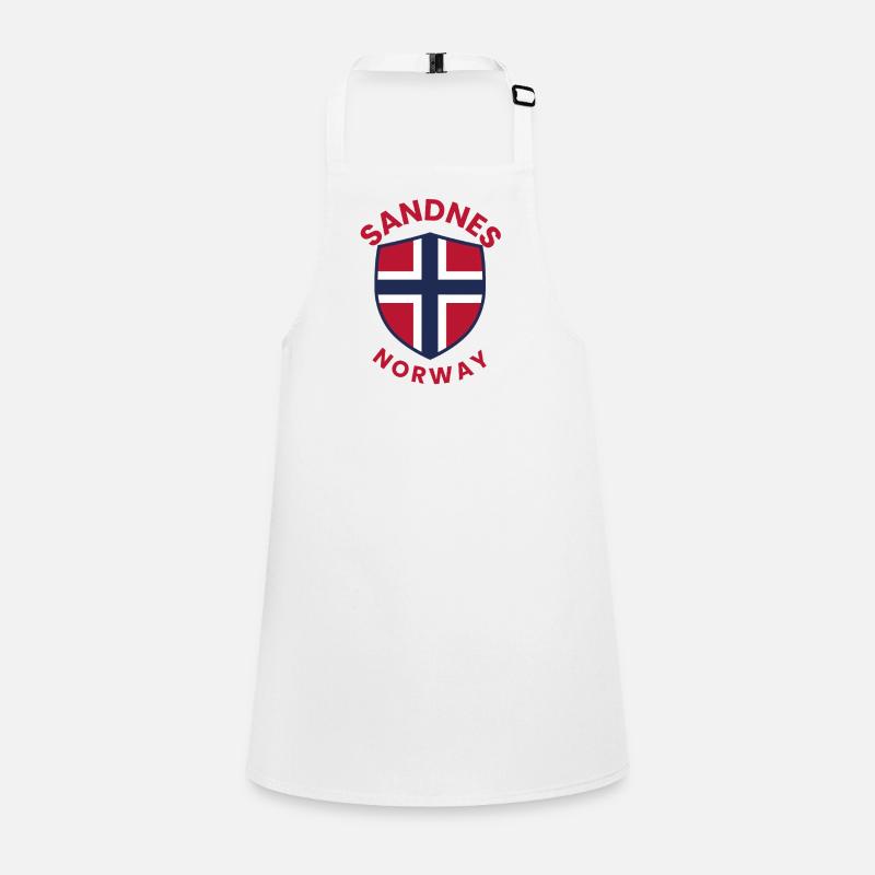 Sandnes Norway shield Children's Apron