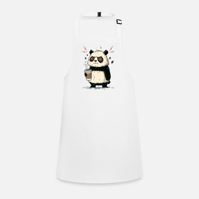 Panda Stress du Café Tablier Enfant