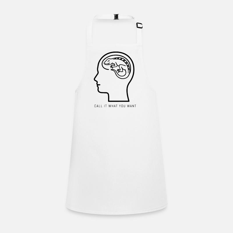 Appelez-le comme vous voulez profil lézard Brain Tablier Enfant