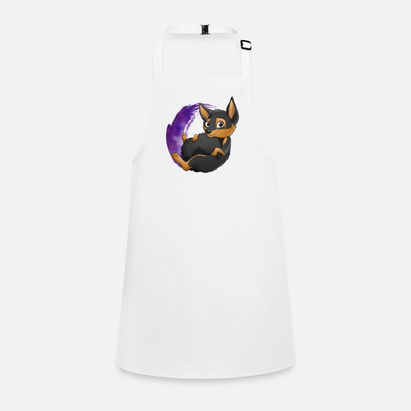 Kelpie Galaxy - Black Fire Schürze für Kinder