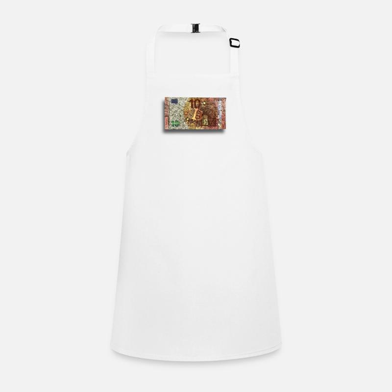 10 Bitcoin Schürze für Kinder