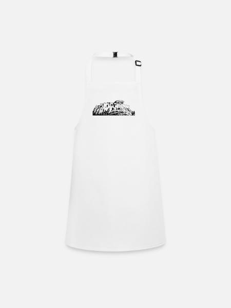 acropole - Tablier Enfant - blanc
