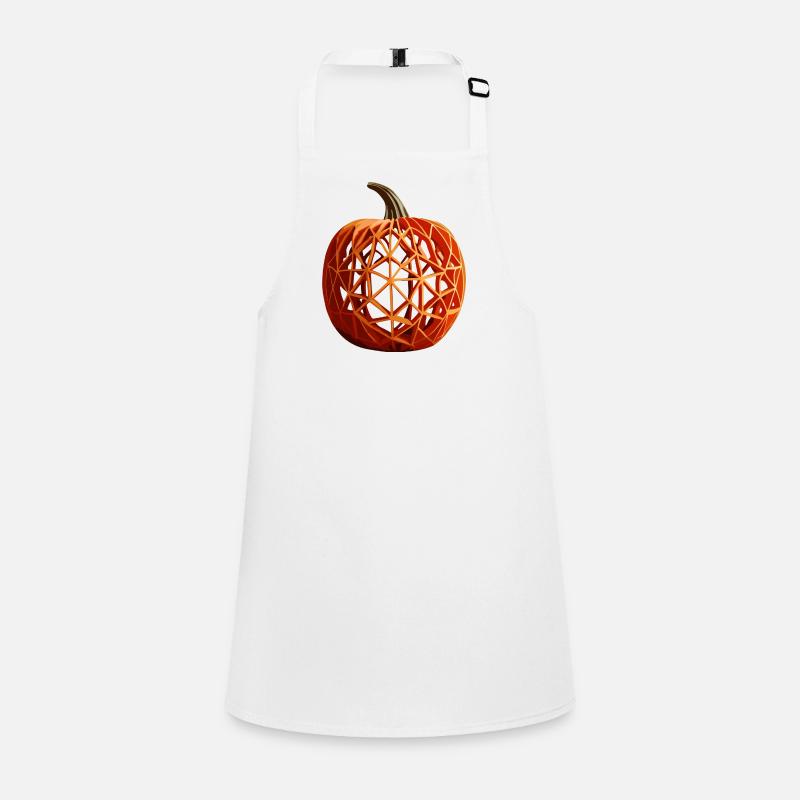 Halloween Kürbis Schürze für Kinder