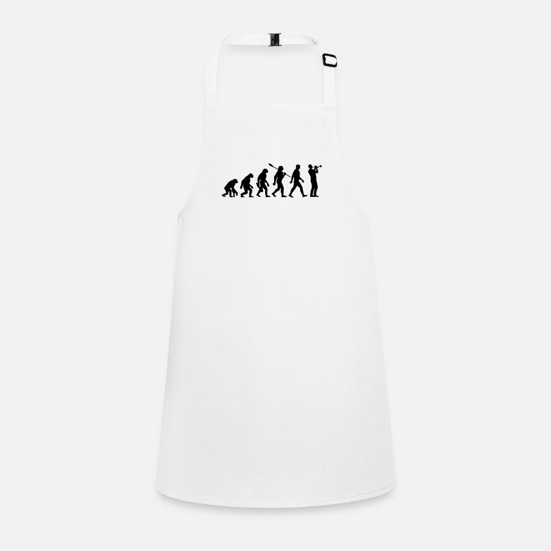 Evolution - Trumpet - Musician - Wind Instrument Children's Apron