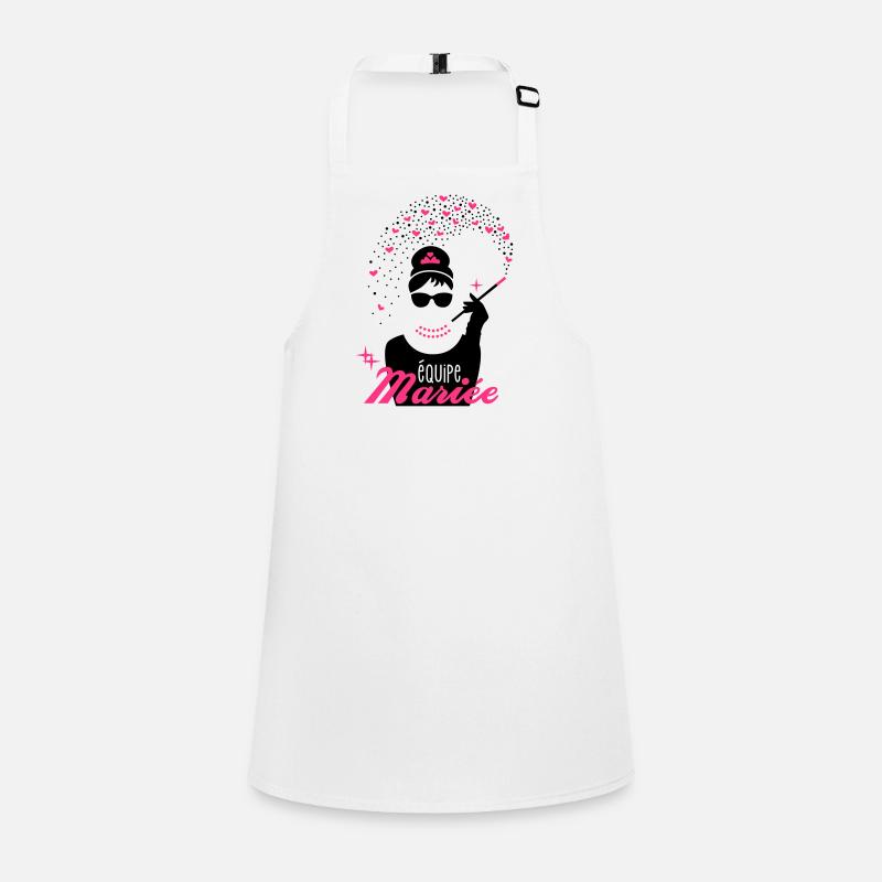 team bride - bride - EVJF - tiffany Children's Apron