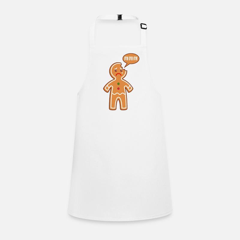 Gingerbread man Mimimi Mi Mi Mi baker baking pastries Children's Apron