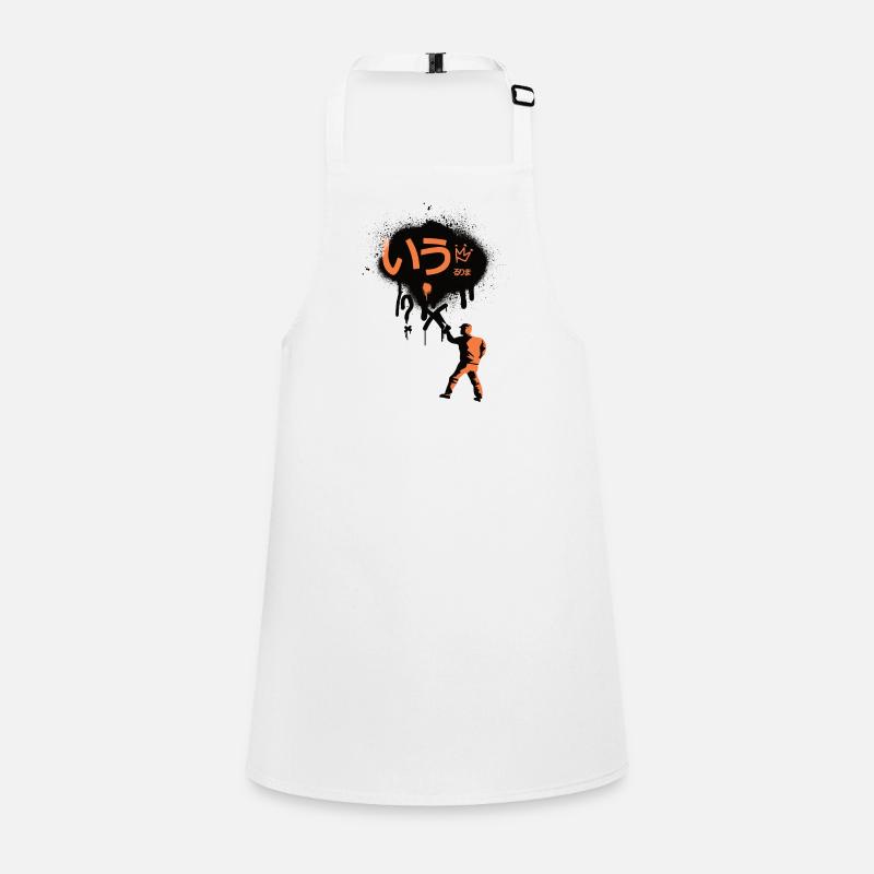 Abstract Sprayer Logo Children's Apron
