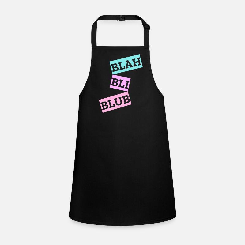 Blah Bli Blub Schürze für Kinder