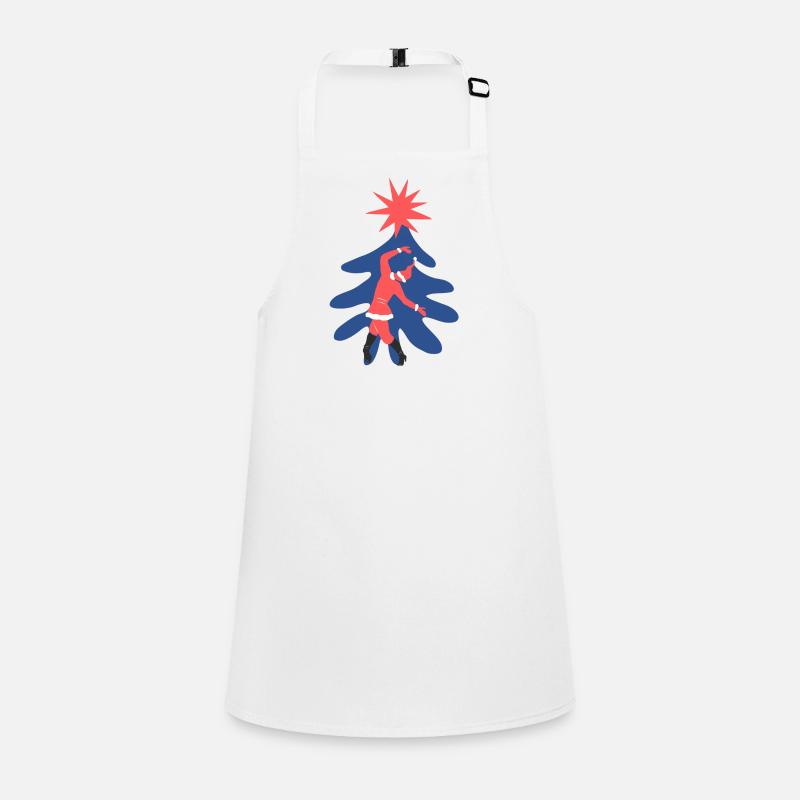 Père Noël dansant Tablier Enfant