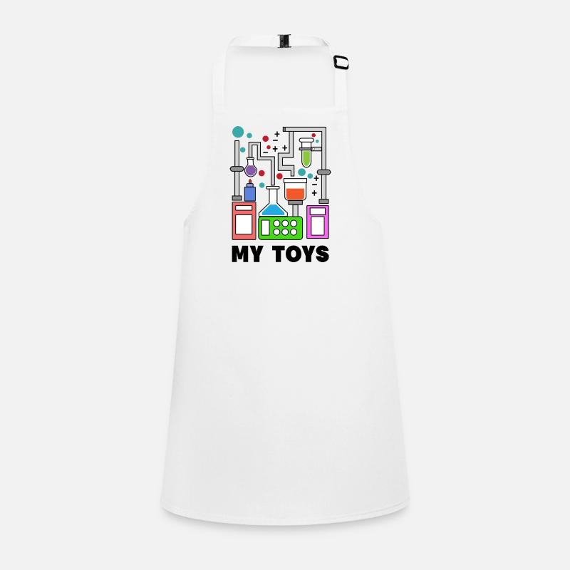 Scientist Statement Job Workaholic Career Children's Apron