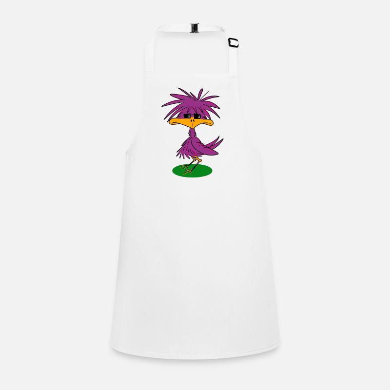 Funky bird Children's Apron