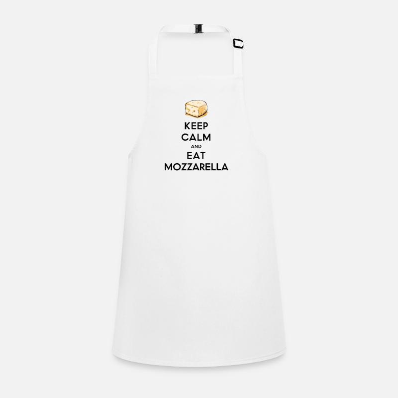 Keep Calm and Eat Mozzarella Children's Apron
