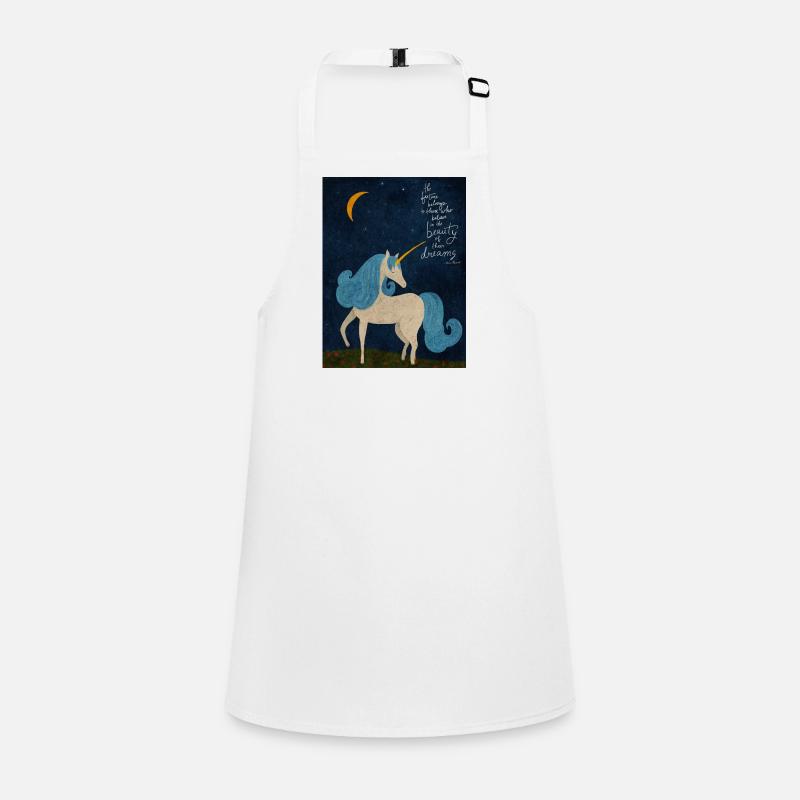 Magical unicorn with dream power Children's Apron