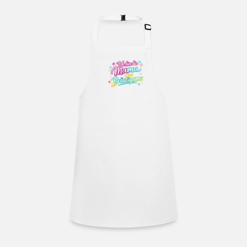 Ich bin die Mutter des Bräutigams Schürze für Kinder