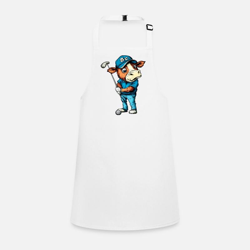 Cow Golf Children's Apron