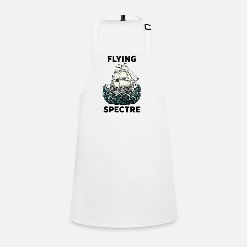 Flying Spectre Ghost Ship Legend Children's Apron