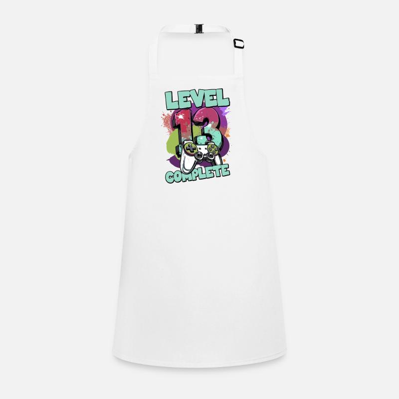 Level 13 Complete Gaming Splash years old Children's Apron