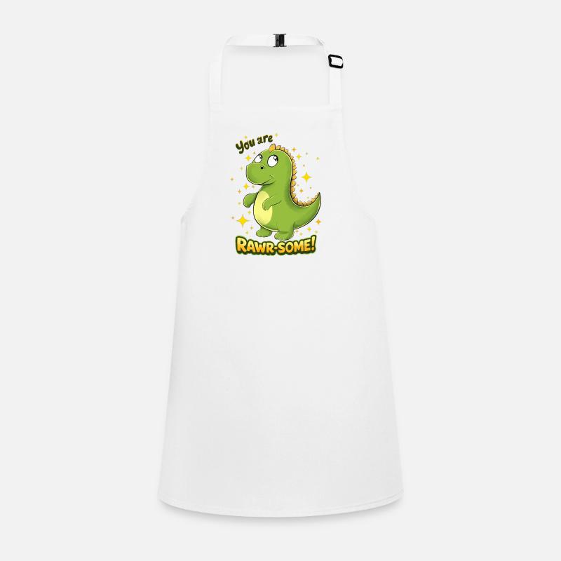 Dino RAWR-SOME Charm Children's Apron